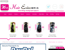 Tablet Screenshot of hairexim.com